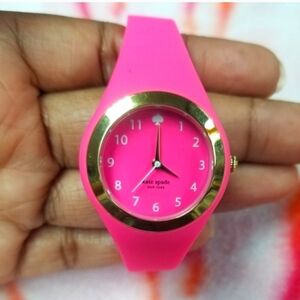 Pink "Kate Spade" vibrant pink watch